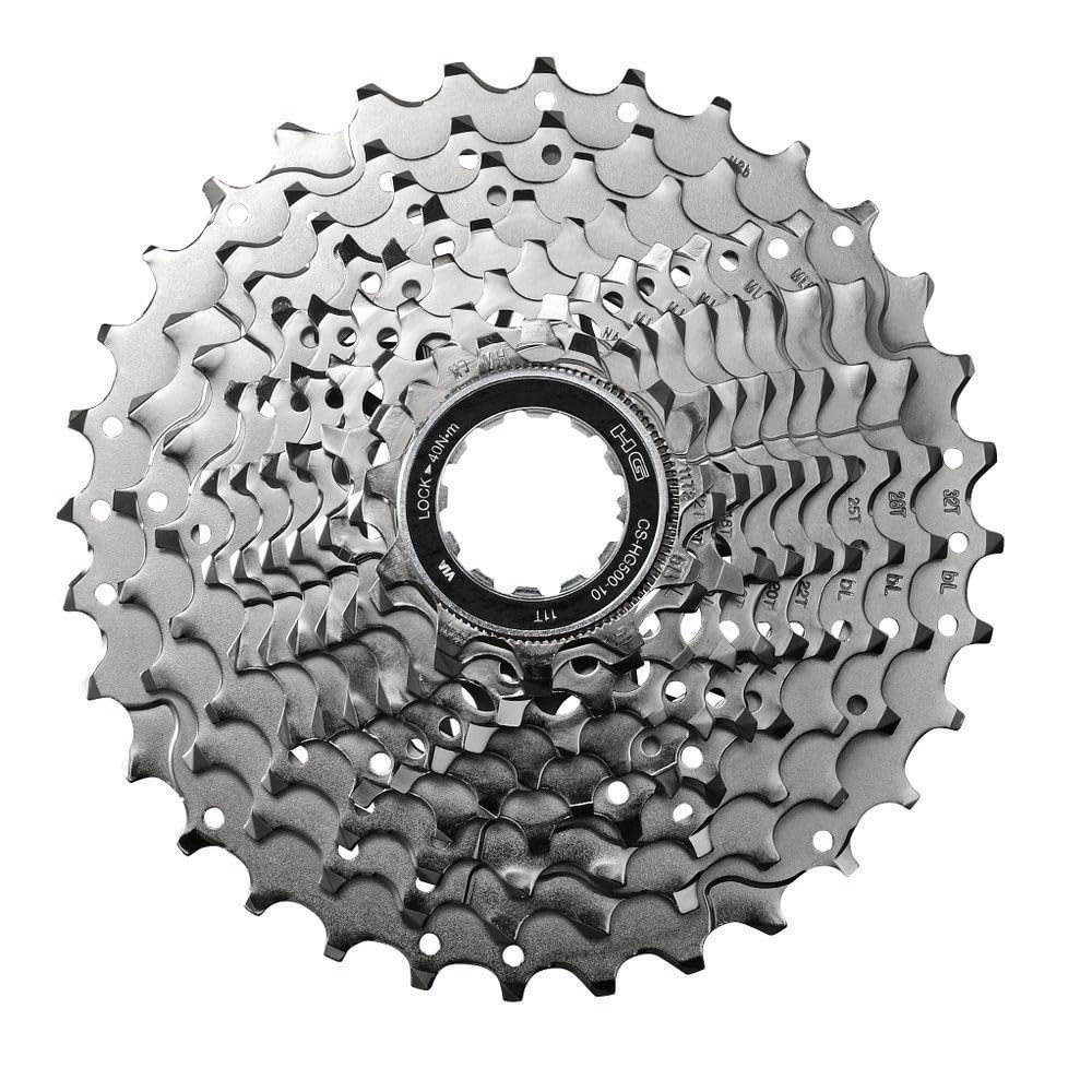DEORE CS-HG500 - Cassette de carretera de 10 velocidades 11-25T 11-28T 11-32T 11-34T CS-HG50-10 11-36T piñón de piñón para bicicleta de montaña