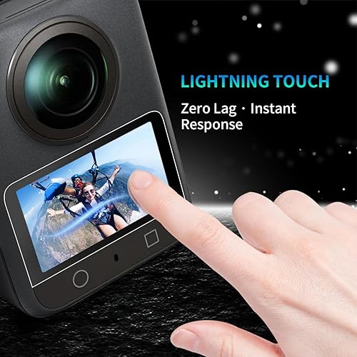 Miniatura 6 de Protector de pantalla+protector de lente para DJI OSMO 360, protector de lente de cámara antiarañazos PC cubierta de lente para OSMO 360 Accesorios