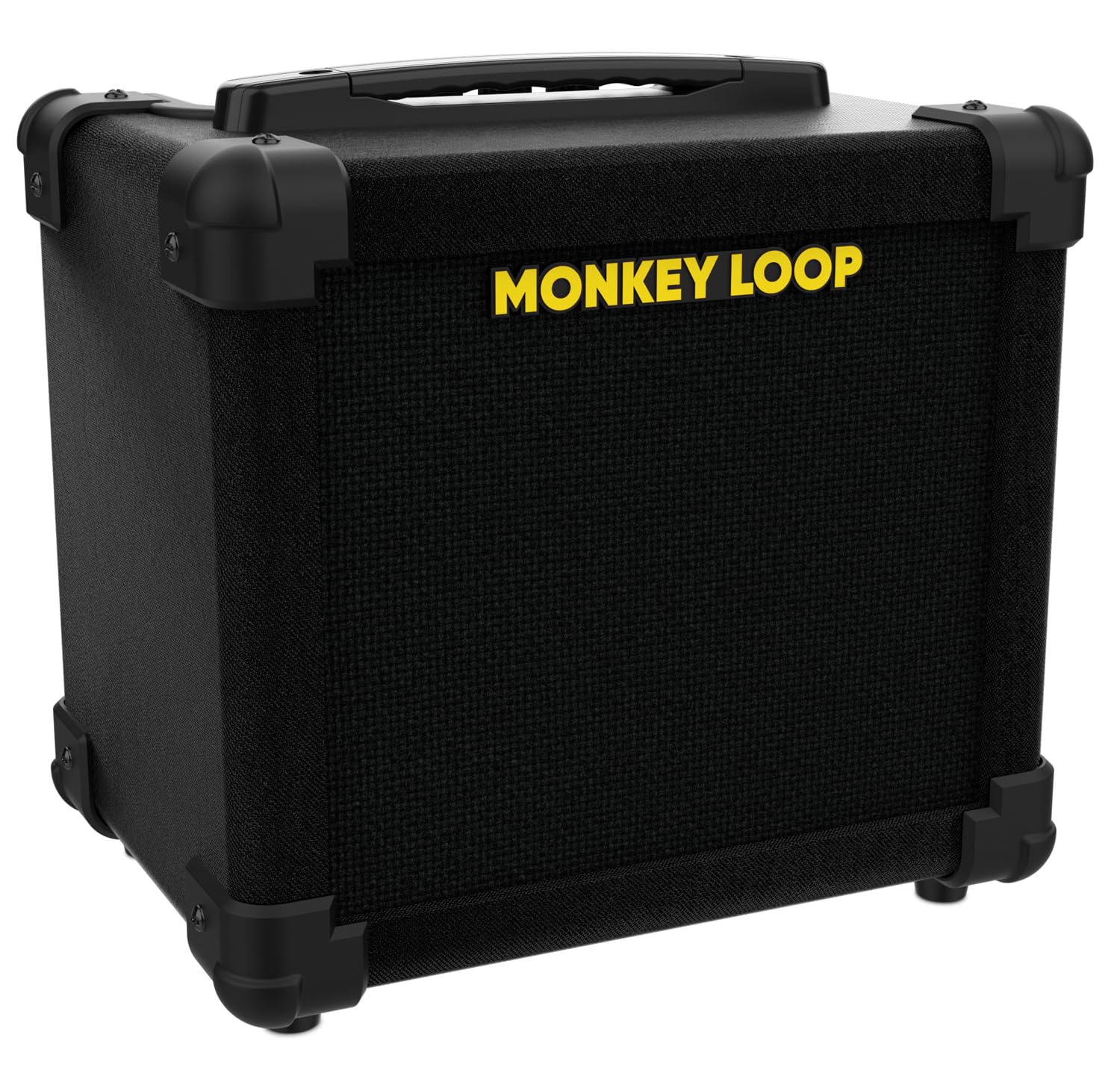 Monkey Loop MLA-10GT - Amplificatore per chitarra elettrica - Amplificatore combo da 10 W - Altoparlante da 5 pollici 4 Ohm - Opzione di alimentazione con 6 batterie AA con adattatore CA