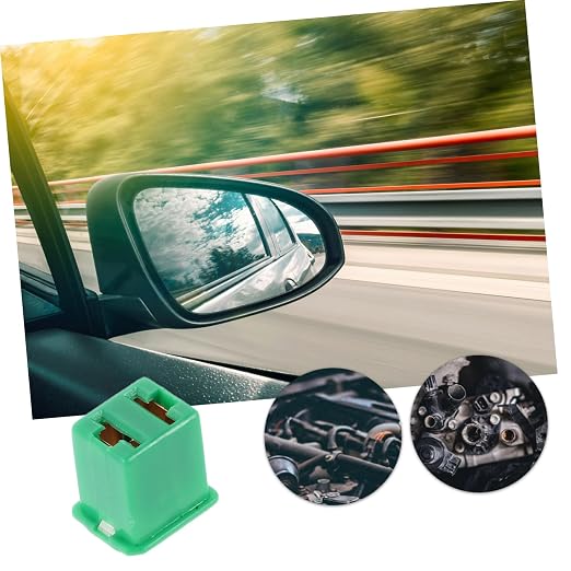 Kit de 6 fusibles cuadrados para automóvil Alipis, caja estándar, protección confiable para sistemas eléctricos de vehículos, SUV, camiones, pickups y RV miniatura 6