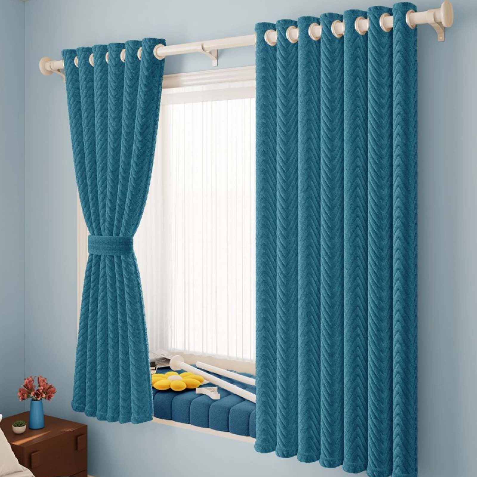Rideau thermique isolant anti froid imperméable 120x200cm pour couper le vent du garage