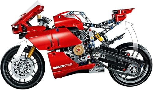 Miniatura 5 de LEGO Técnica: Ducati Panigale V4 R 42107 (646 Piezas) 2020 con Valinor Embalaje Libre de Frustración