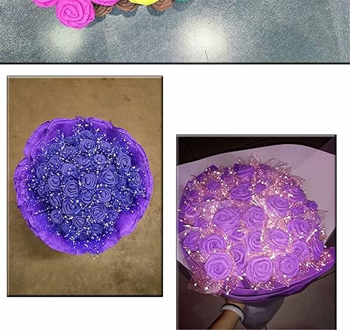 Miniatura 4 de 20 hojas de espuma EVA, 19 x 19 pulgadas, hoja de espuma colorida para proyectos de manualidades, aula, álbumes de recortes, fiestas, papel grueso y