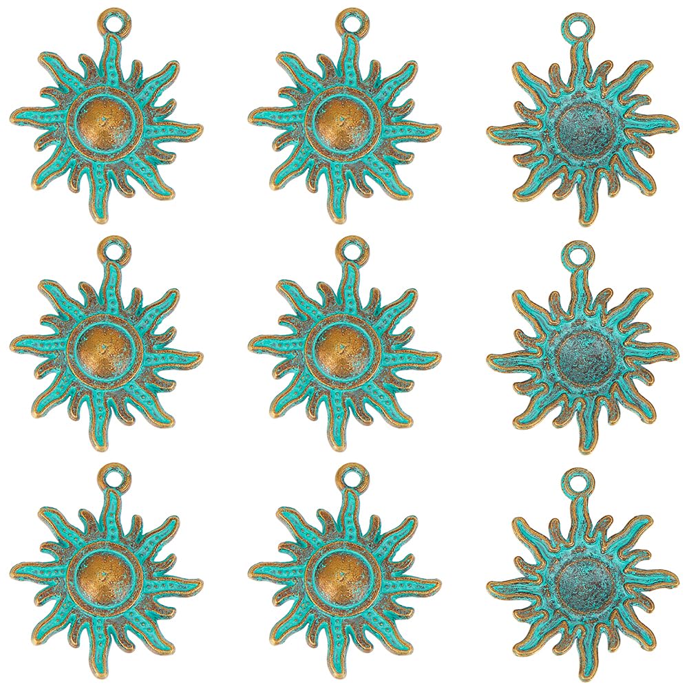 Breloques soleil céleste résistant pour créer facilement vos boucles et bracelets