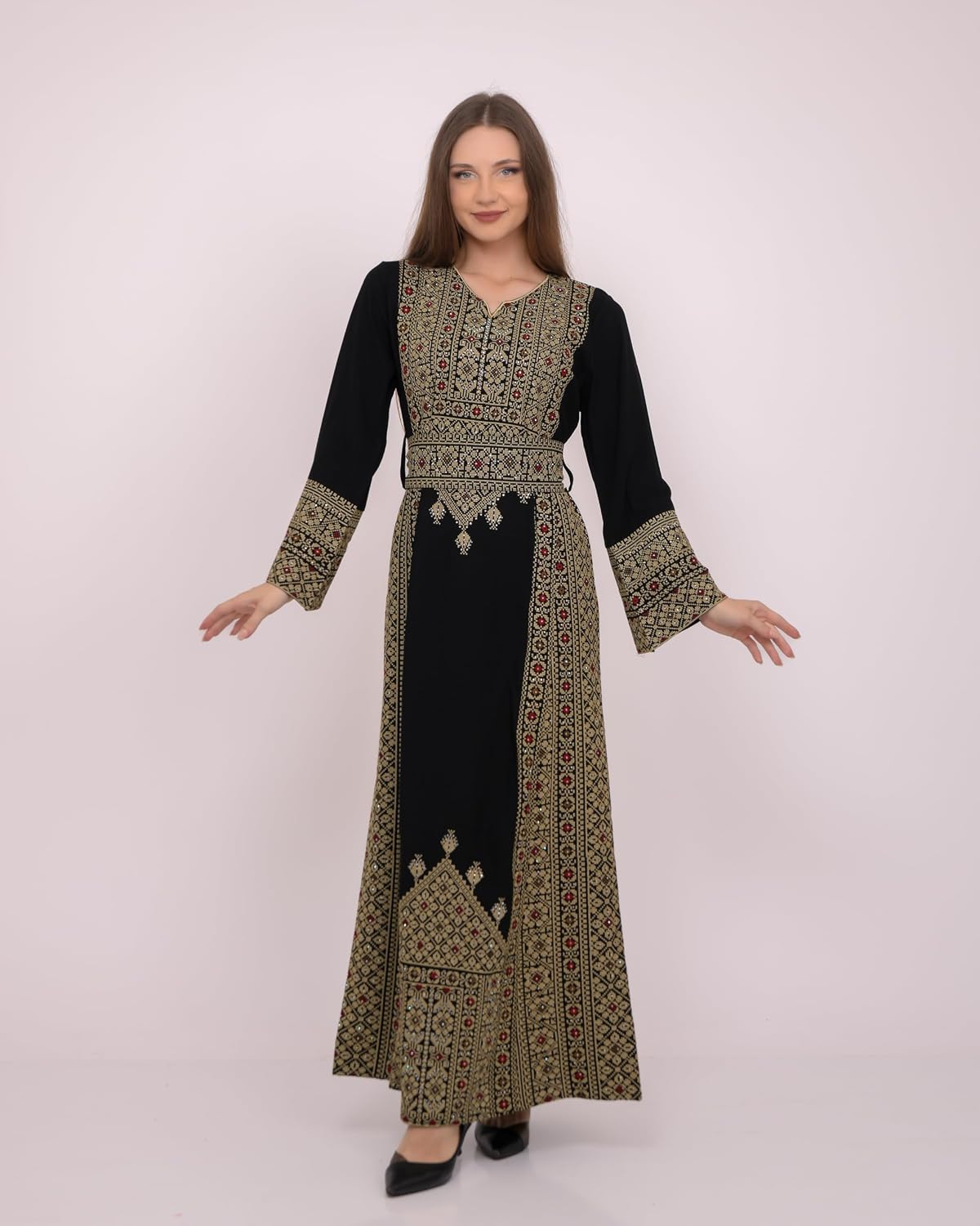 Abayas for Women Muslim - Comfortable Arabic Abaya with Beautiful Embroidery