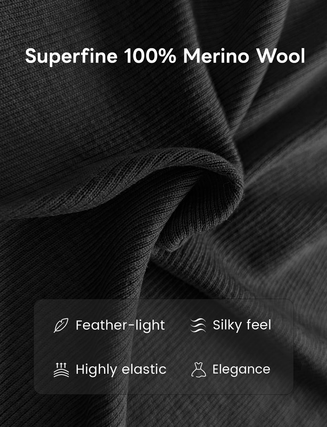 100% Merino Wool Sweaters Women V Neck Long Sleeve Pullover Lightweight Softknit Wool Shirt Women's Warm Tops - Image 4