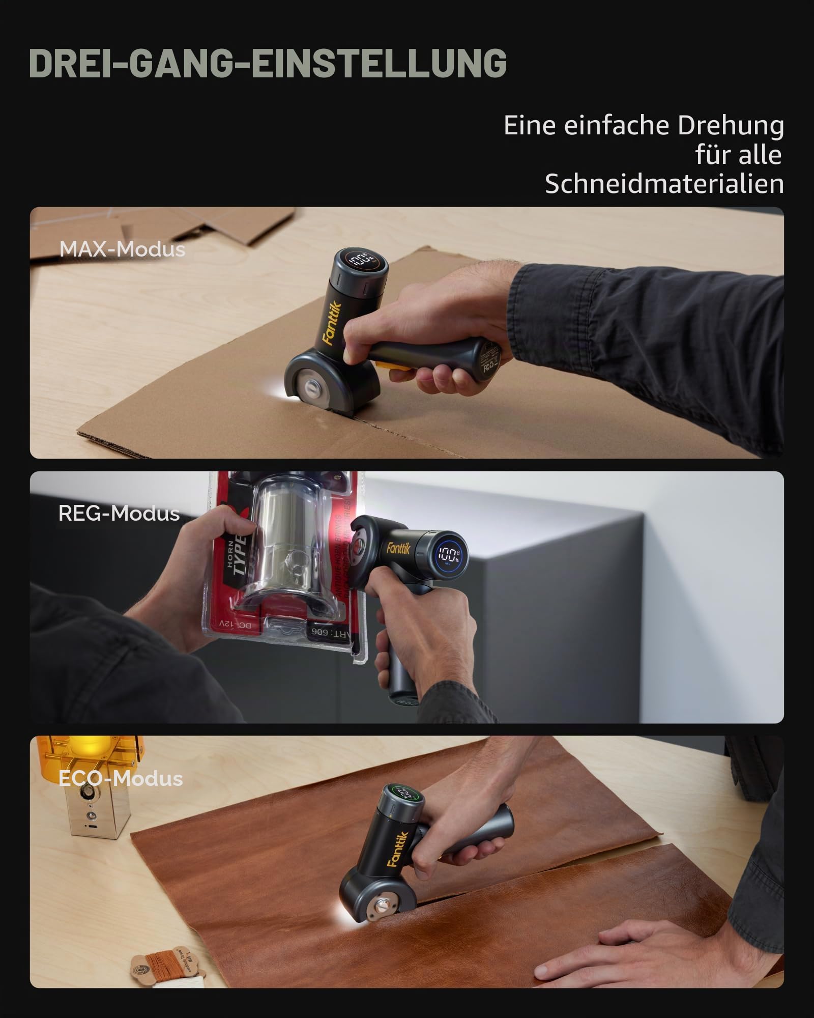 Fanttik C8 Nano Elektrische Schere & Fanttik A10 Pro 2-in-1 Digitales Laser Entfernungsmesser
