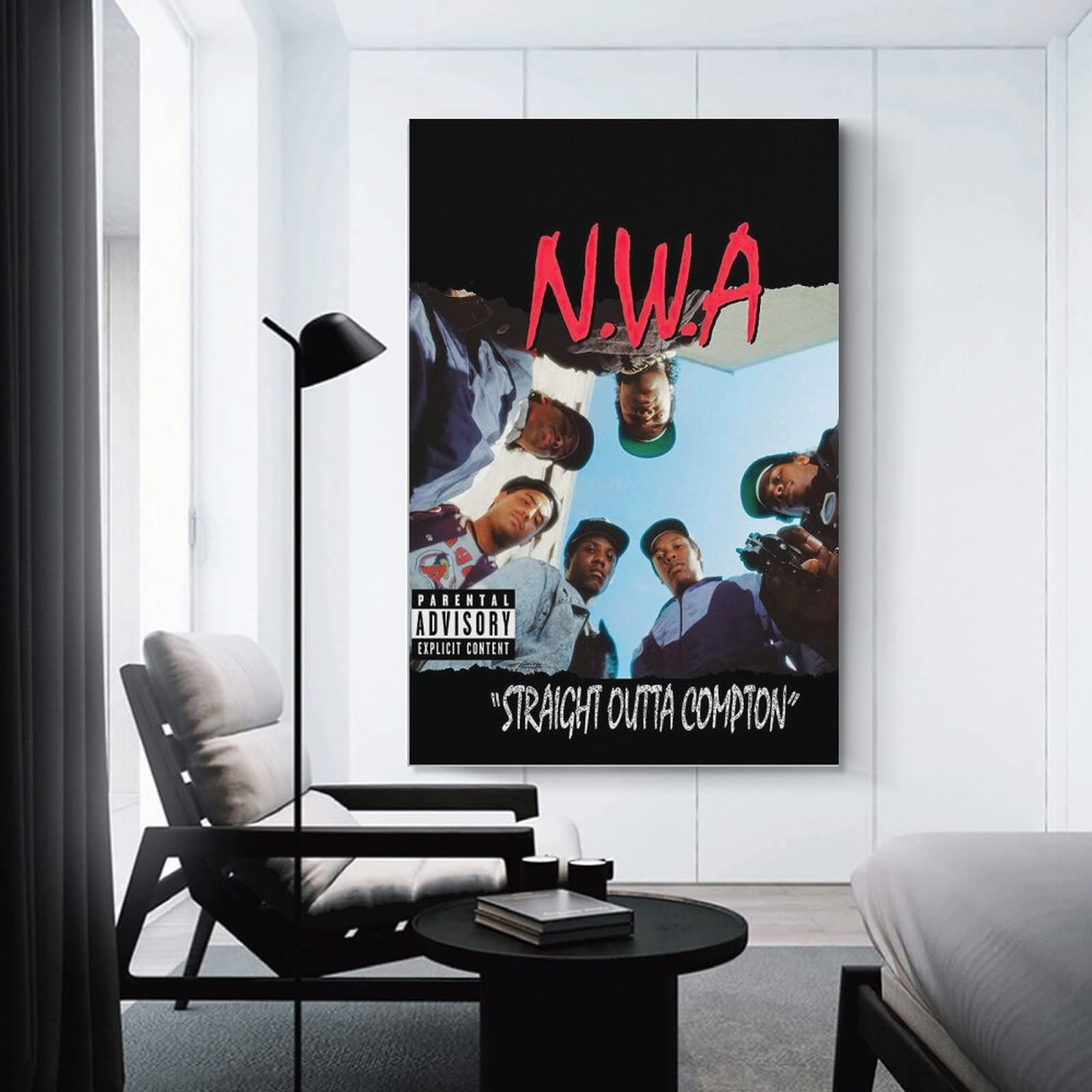 NWA Poster Straight Outta Compton Rap Modern Poster Art Paintings