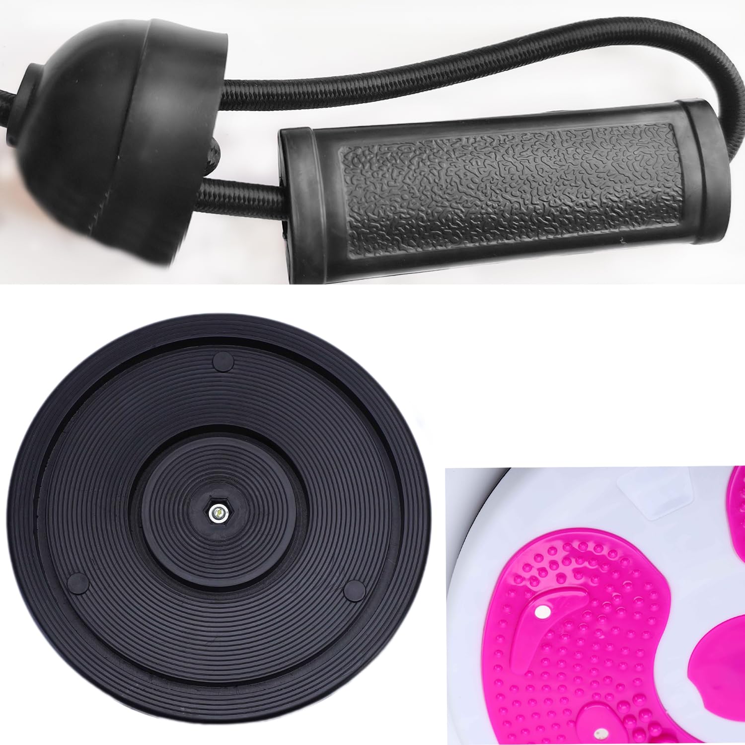 Esercizio Vita Torsione Disco - Rosa 1pc Twister Board Corpo Caviglia Aerobico Piede Fitness Magnete Balance Tavola Wist Board Risparmio Di Spazio E Facile Da Usare Massaggio