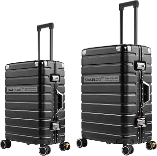 2-Piece Zipperless Luggage Set, 20/26 Inch