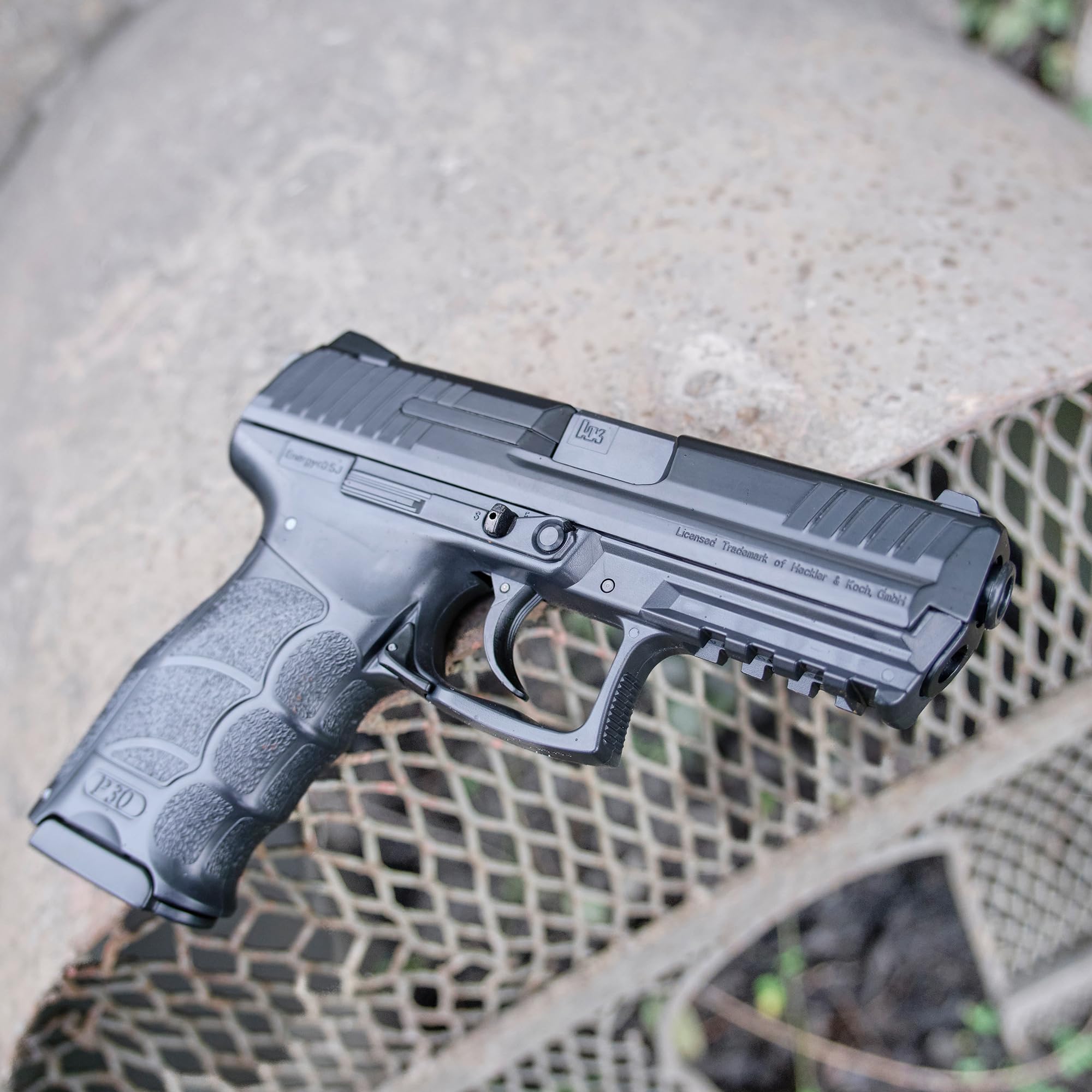 Heckler & Koch 2.5782 P30 Airsoft Gun Ad Aria Compressa, Nero, 6 Mm Bb