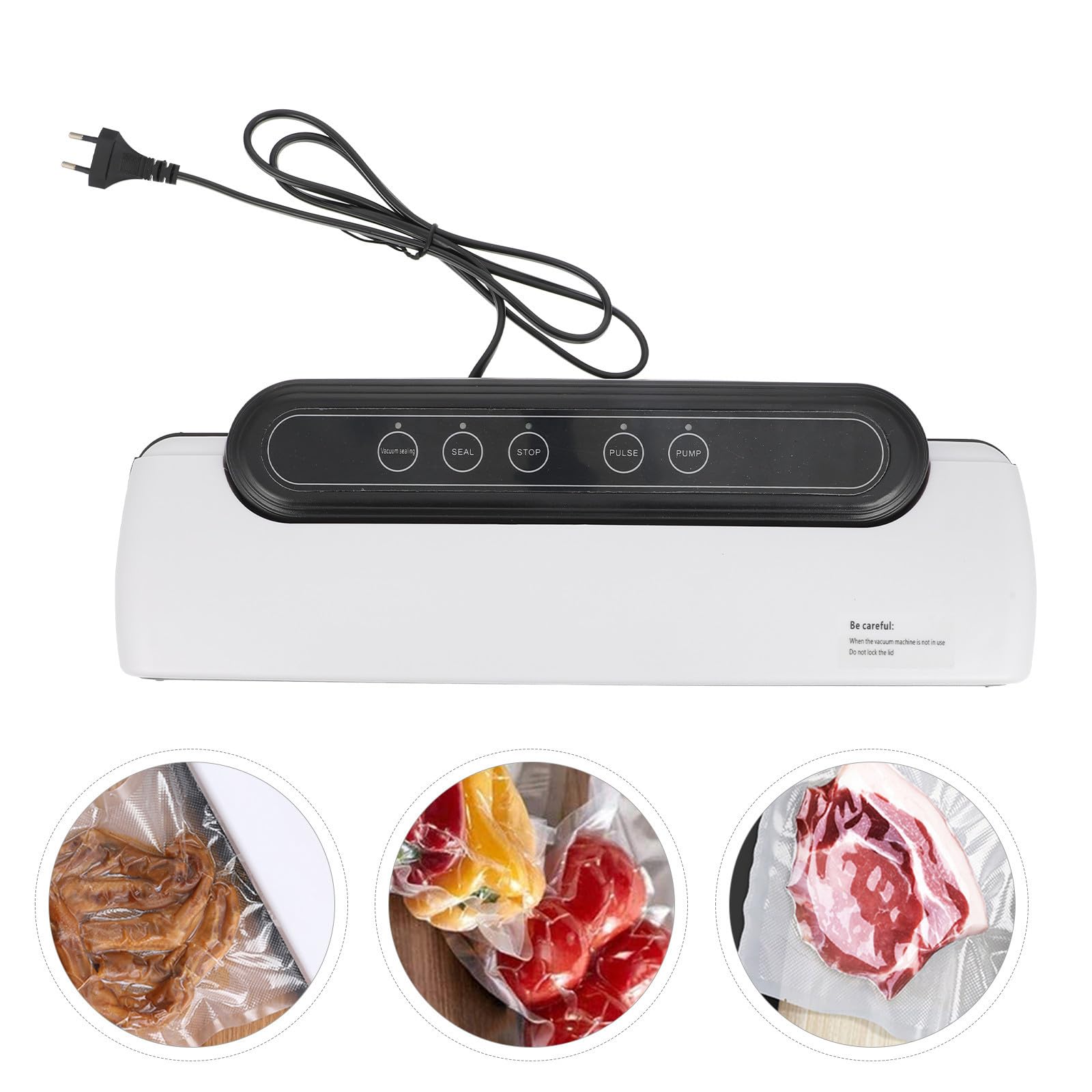 Selladora al Vacío Automática para Alimentos, Máquina Abs