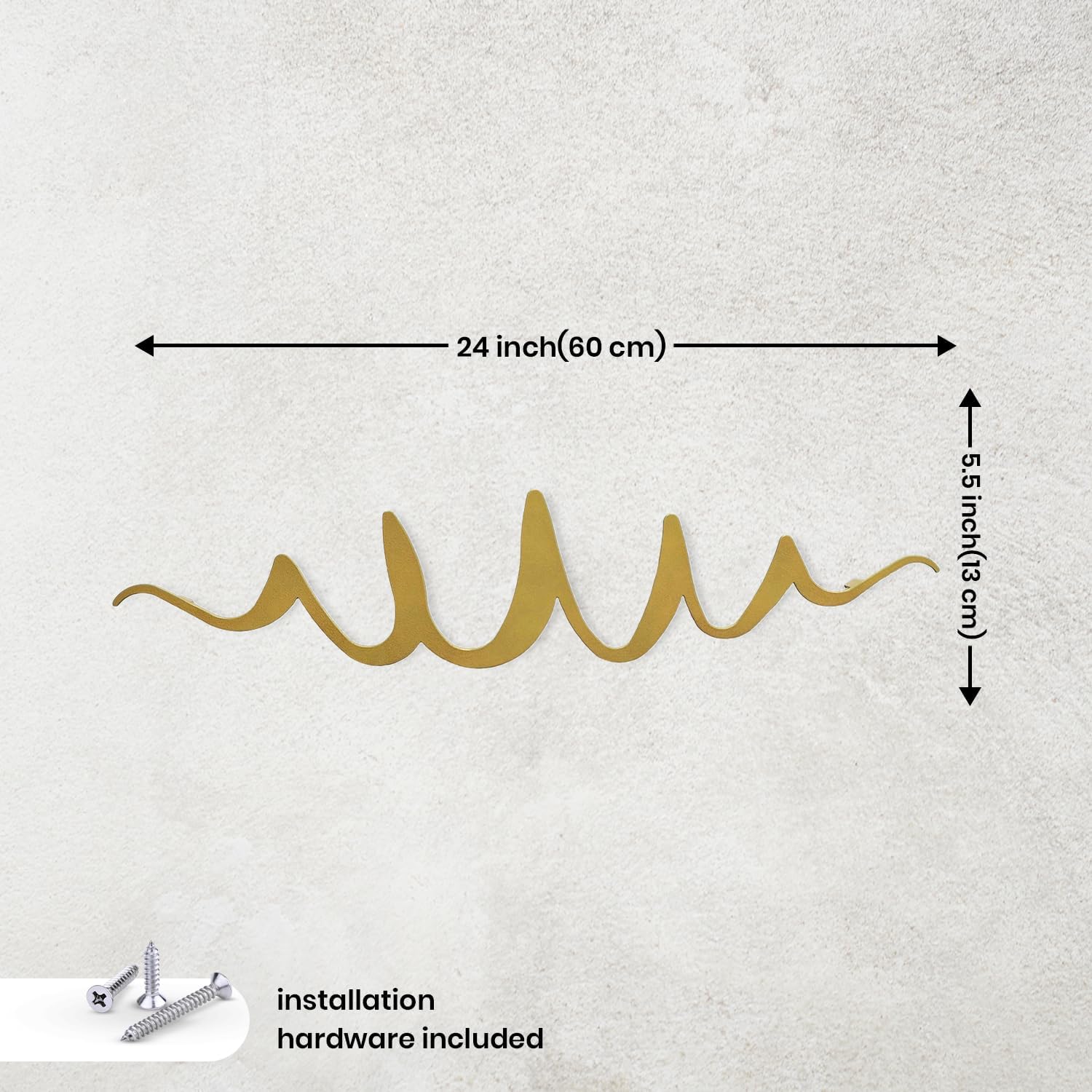 Metal Coat Racks Wall Mounted Gold Metal Wall Cloth Hanger Hanging Accessories Rack Modern Heavy Duty Entryway Hook for Clothes Hat Key Towel Purse and Bag Home Decor Gift