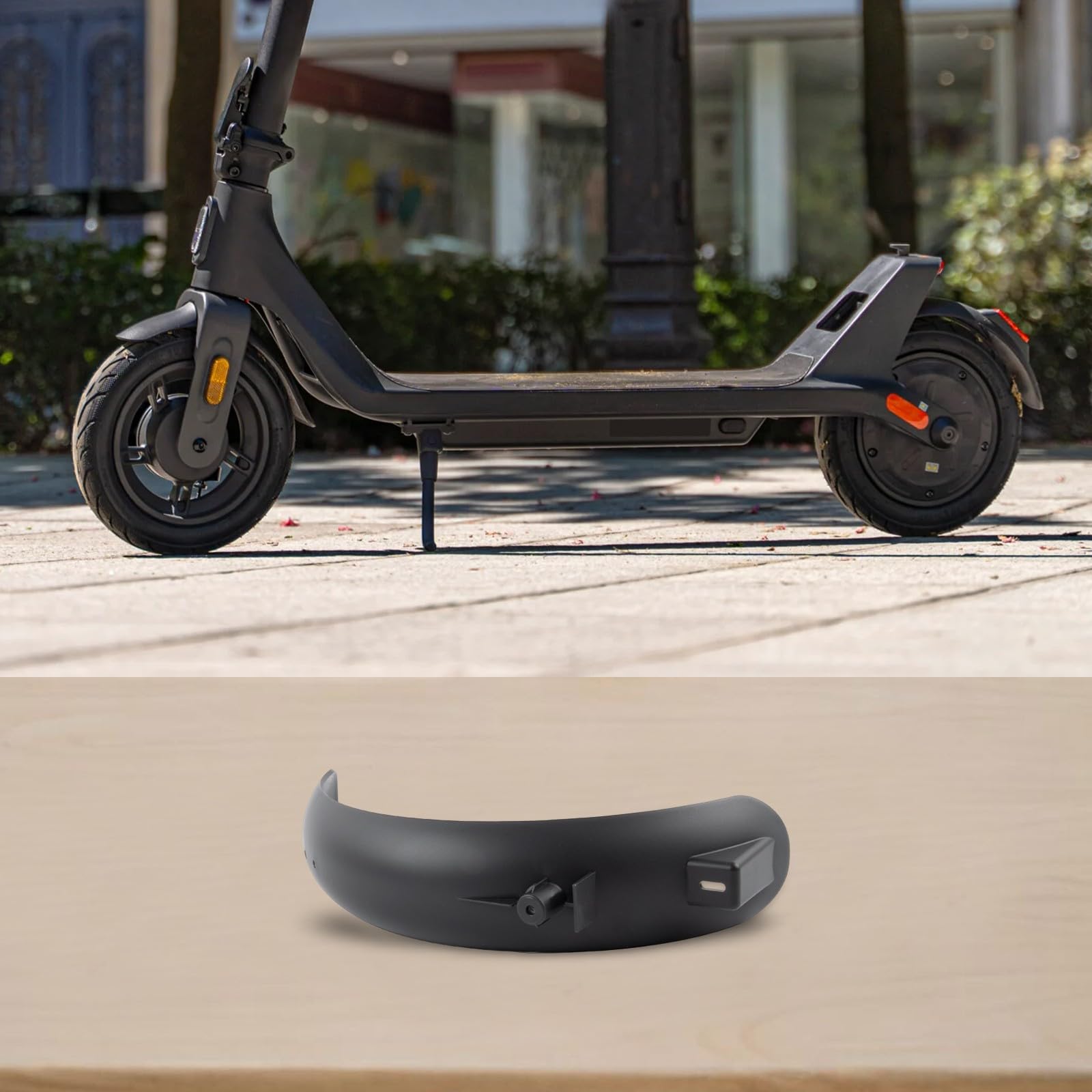 Garde-boue Arrière Pour Scooter électrique Xiaomi 4 Lite (2ème Génération) - ABS/PC, Anti-boue, Remplacement Facile