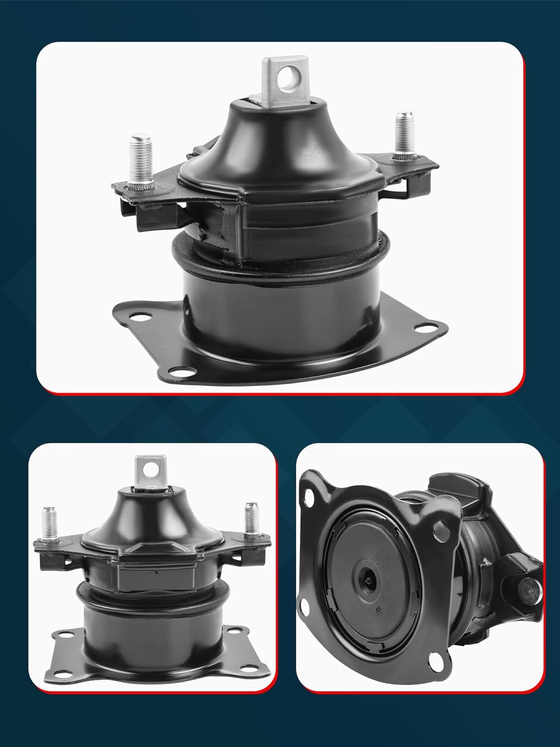 3PCS Engine Motor Mount Kit Compatible with Ac~ura TL 2004-2008 Engine Motor & Transmission Mount Replacement A4526HY A4517 A4566 A4544