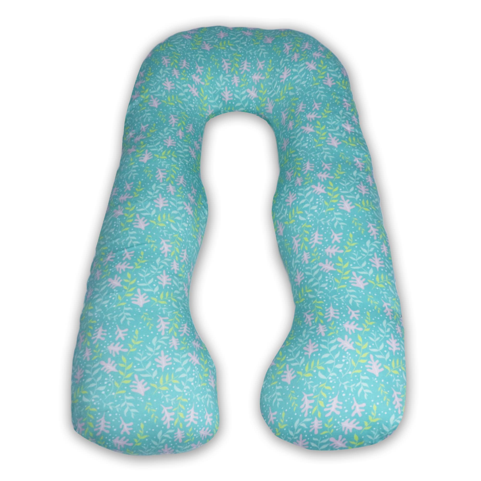 COOZLY Super Premium Feline Body Contour Pregnancy Pillow with fine PregnoCare Fibres Cotton Covers SF32