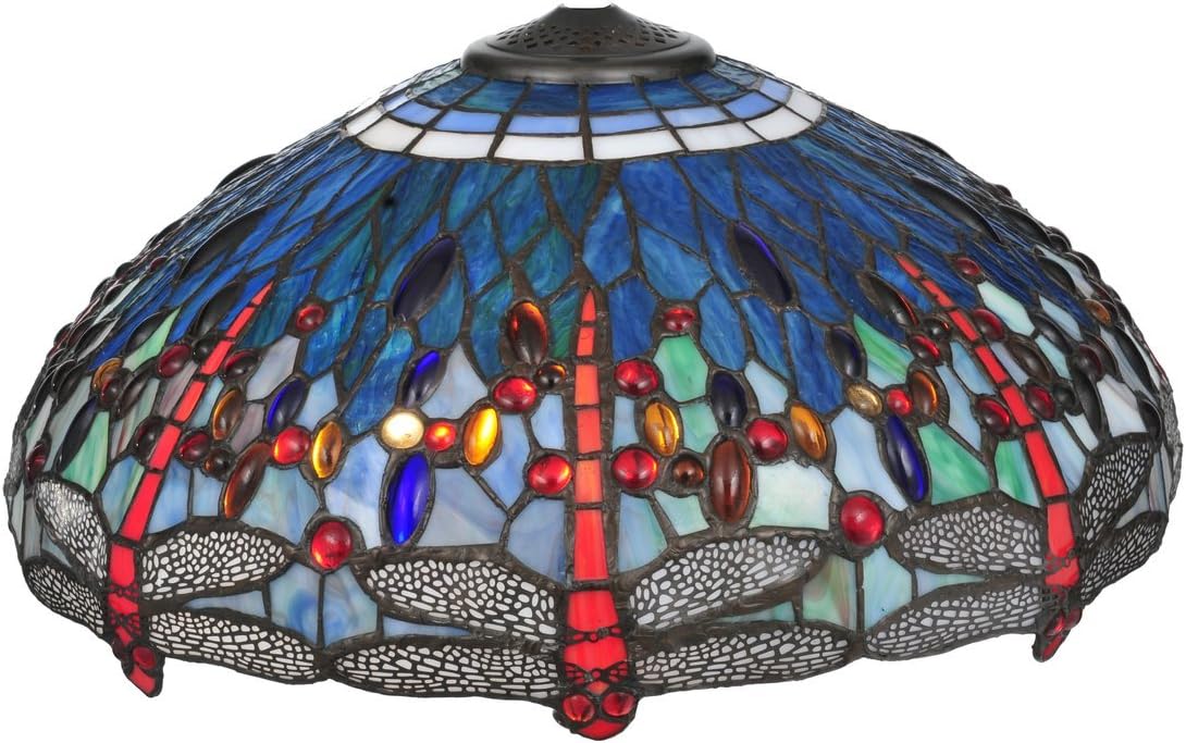Meyda Tiffany 118843 Hanginghead Dragonfly Floor Lamp