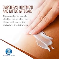 Vista 6 de Dynarex Vitaminas A y D Ungüento, ungüento con vitamina A y vitamina D protector de la piel, para sarpullido y malestar del pañal, blanco, tubo