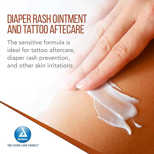 Miniatura 6 de Dynarex Vitaminas A y D Ungüento, ungüento con vitamina A y vitamina D protector de la piel, para sarpullido y malestar del pañal, blanco, tubo