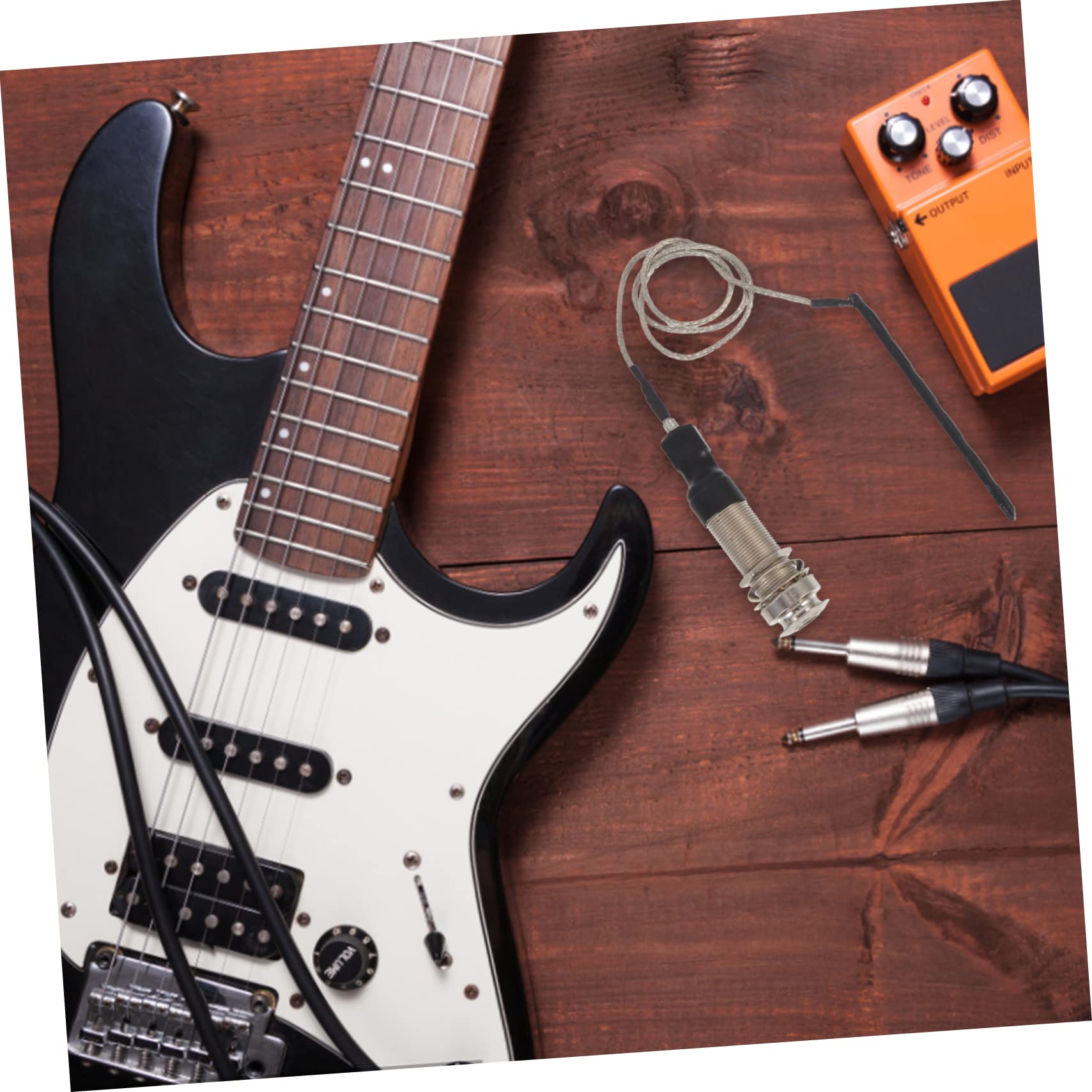 ibasenice 4stücke Multi-funktional Piezoelektrischer Gitarren-tonabnehmer Modifizierter Pickup Für Akustikgitarren Passive Installation Ohne Batterie Verbessert Und Sorgt Für Langlebige