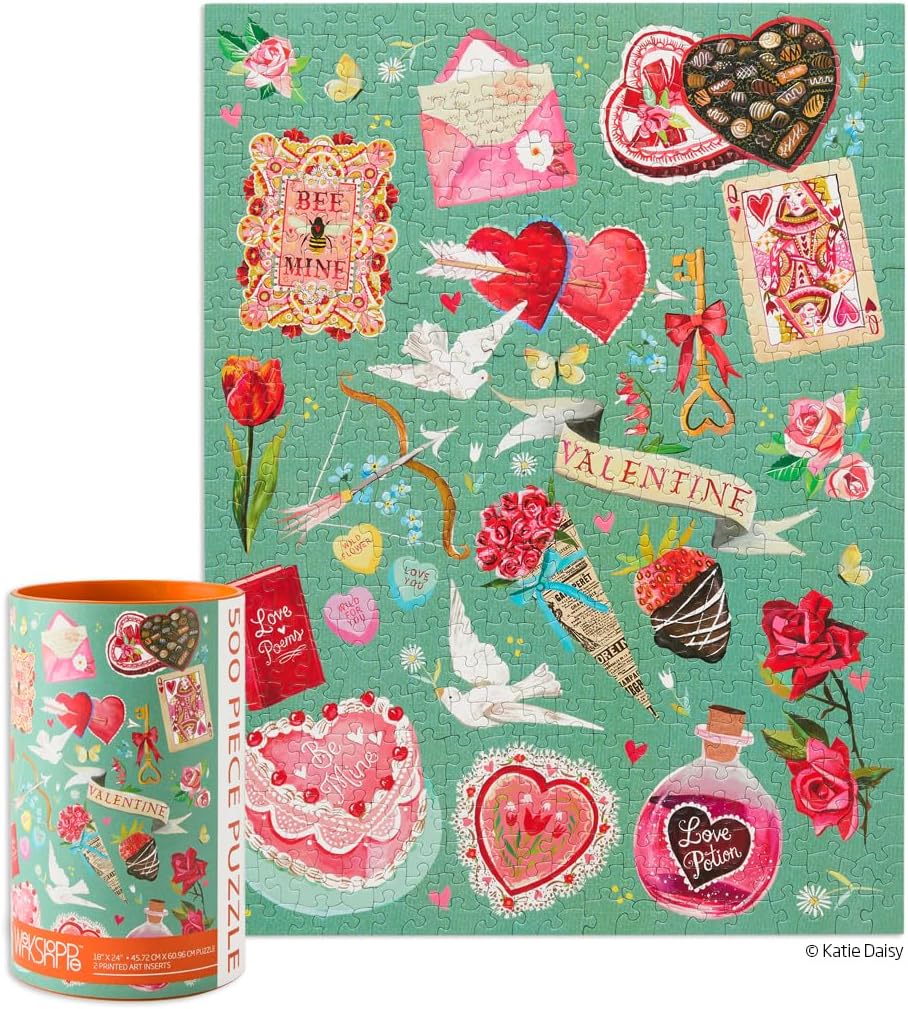 WerkShoppe Valentines Classics 500 Piece Puzzle