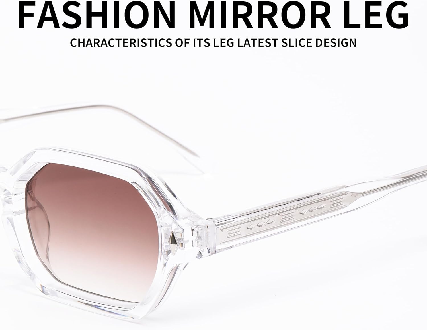 Retro Hexagon Sunglasses for Women Small Frame Vintage Sunglasses Classic Vintage Shades UV400 Protection - Image 4