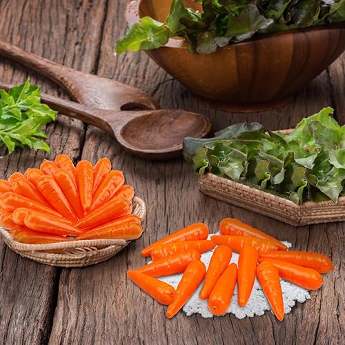 Miniatura 2 de Woration 30 piezas de mini chiles rojos falsos de simulación de pimiento rojo artificial realista de plástico vegetal falso para el hogar, cocina,