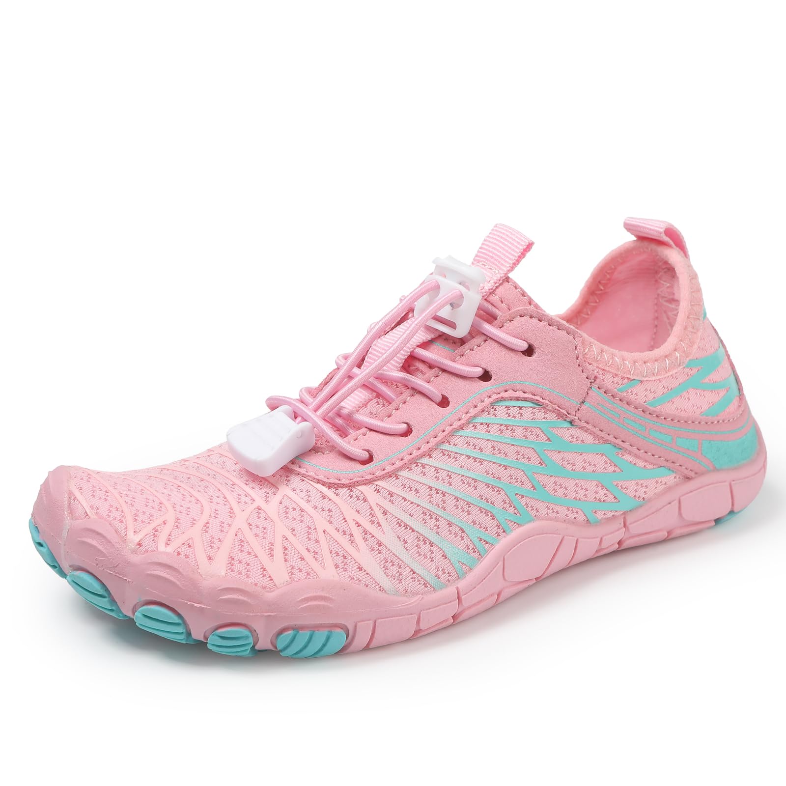 AONETIGER Zapatos descalzos para niƱos, transpirables, de secado rƔpido, antideslizantes, tallas 26-35