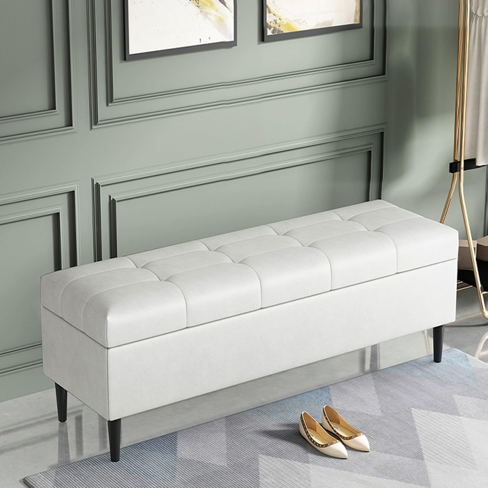 Modern Schlafzimmer sitzbank mit stauraum,Wohnzimmer gepolstert schuhbank,Eingangsbereich schuhbank mit sitzfläche stauraum,Ende des Bettes Lagerung sitzbank,flur sitztruhe sitzbank mit schuhregal.
