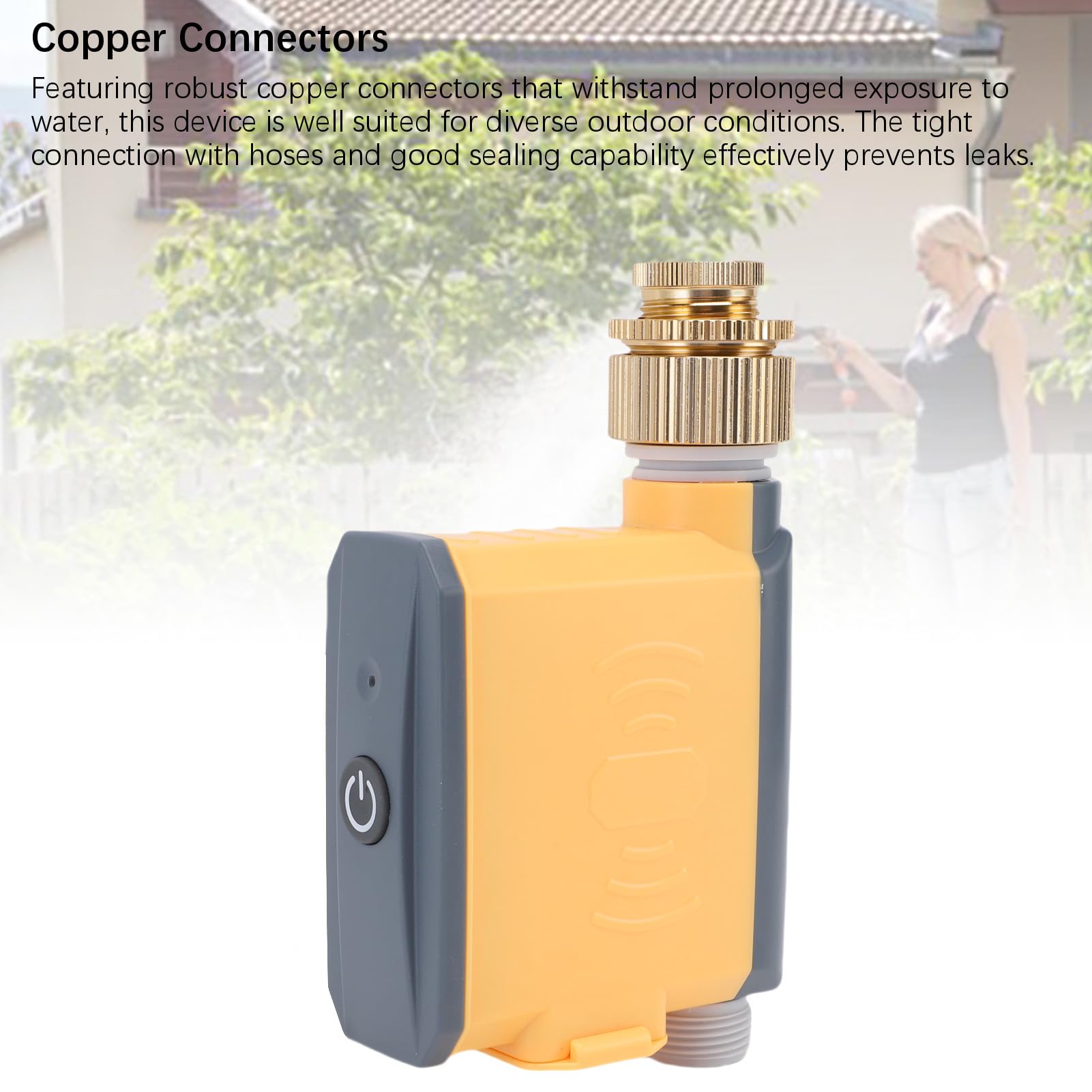 Sonew Irrigatore Timer App Controllo Timer con Connettori in Rame per