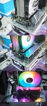 Open Air ITX PC Frame HTPC Water Cooling Test Bench Aluminum Case Bare Overclocking DIY Computer Frame Support Graphics Card