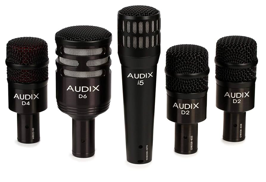 美品 AUDIX ダイナミックマイクセット Amazon | AUDIX ドラムマイクセット ダイナミックマイク 5マイク