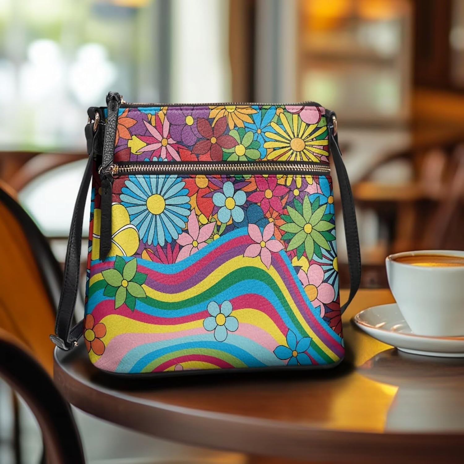 Crossbody Purse for Women Roomy Leather Shoulder Bag for Ladies - Trendy Practical Handbag Hobo Bag