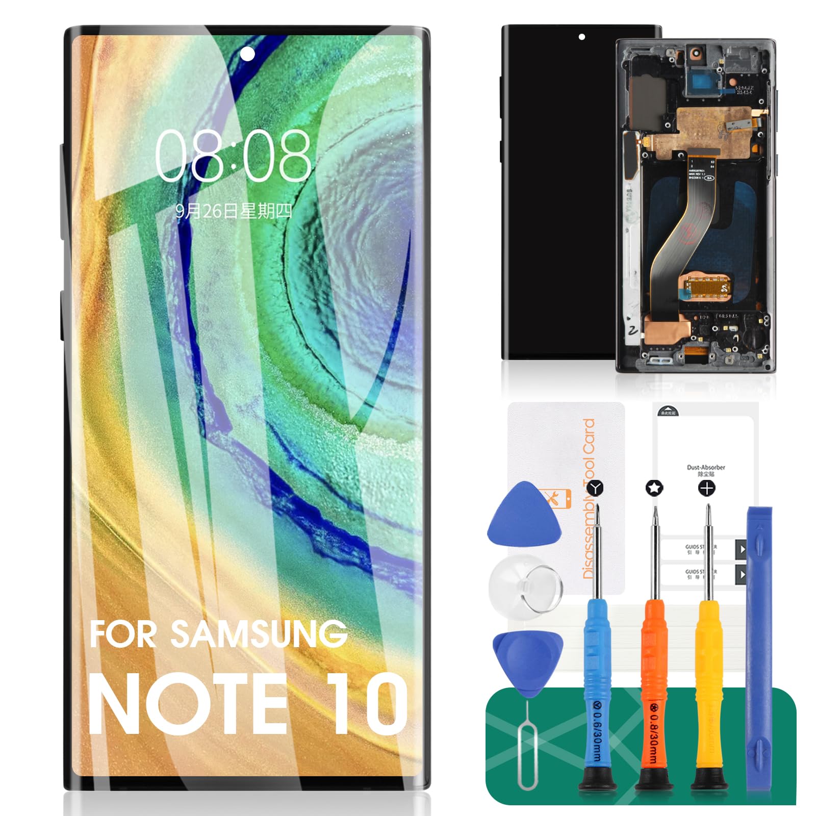 Amazon.com: TFT for Samsung Galaxy Note 10 Screen Replacement for