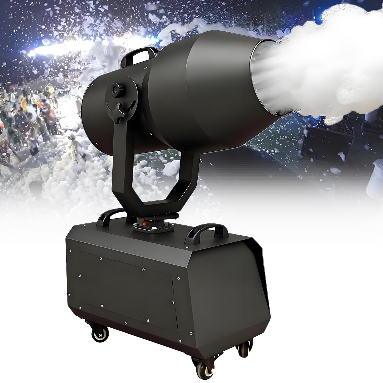 Máquina Chorro Espuma 650w Uso Al Aire Libre,58 X 30 X 80 Cm | Máquina Espuma Efecto Escenario Portátil,Método Control Manual,para Fiestas Piscina & Eventos Verano,Actividades Escolares