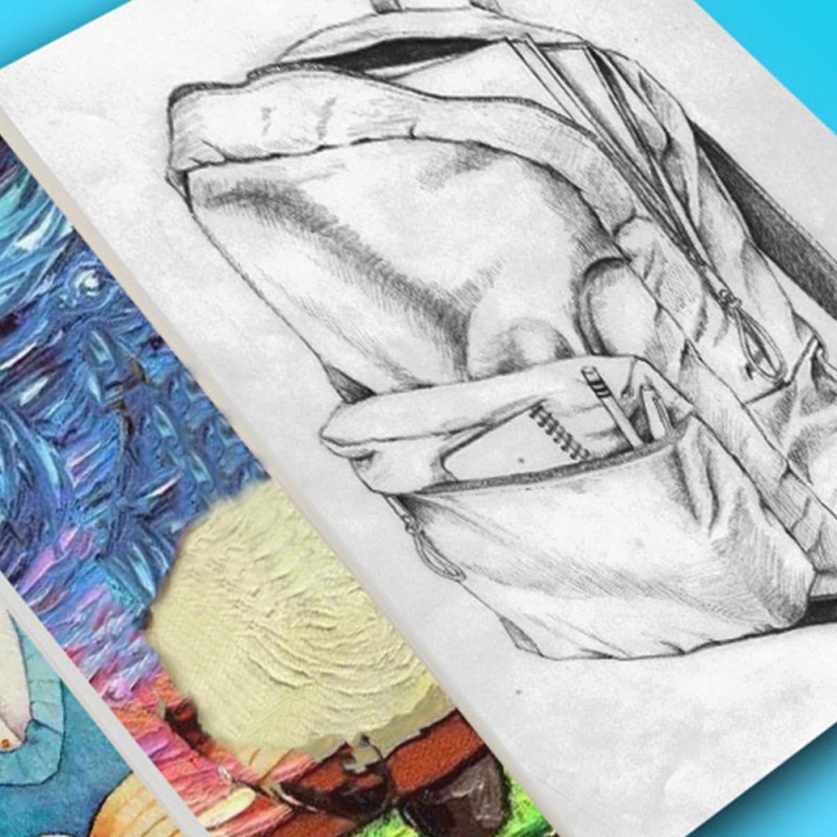 PERSELOSO 40 Sheets Thick Drawing Paper for Sketching and Painting White Art Supplies with Texture Easy to Color for School Crafting Artists Architects and Designers