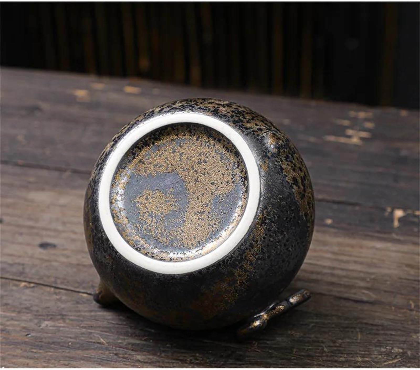 Teiera, set da tè da viaggio, teiera, set da tè pomeridiano, teiera smaltata color ruggine, teiera singola, giapponese retrò, piccola teiera con filtro, teiera manuale, set da tè in ceramica per uso