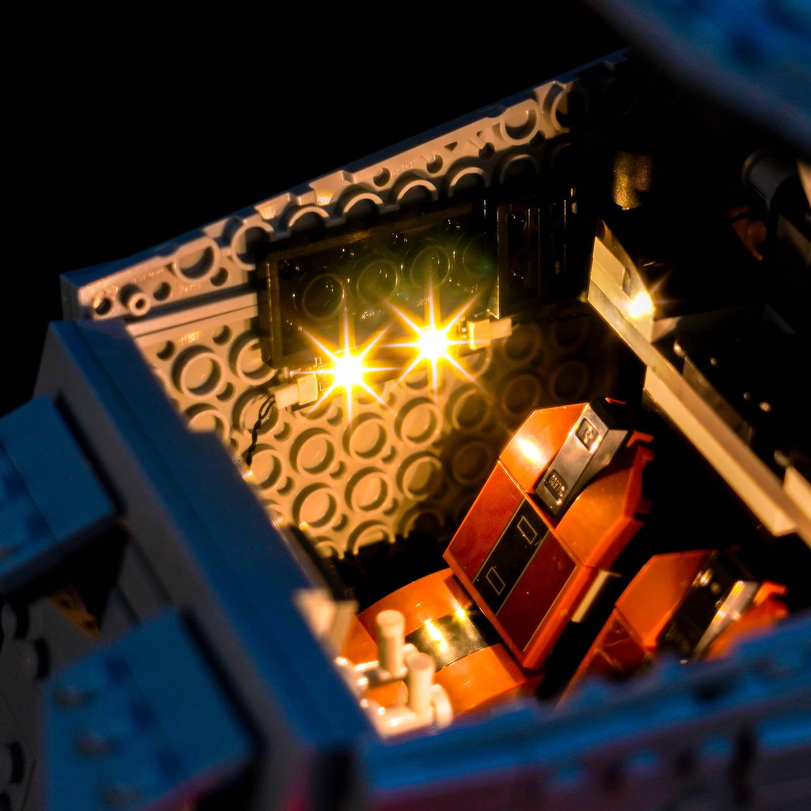 LocoLee RC Led Light Set Compatible with Lego 75417 AT-ST Walker Led Decoration Lighting Kit Compatible with Lego 75417 Building Blocks Model,Only Lights Set,No Model - Image 3