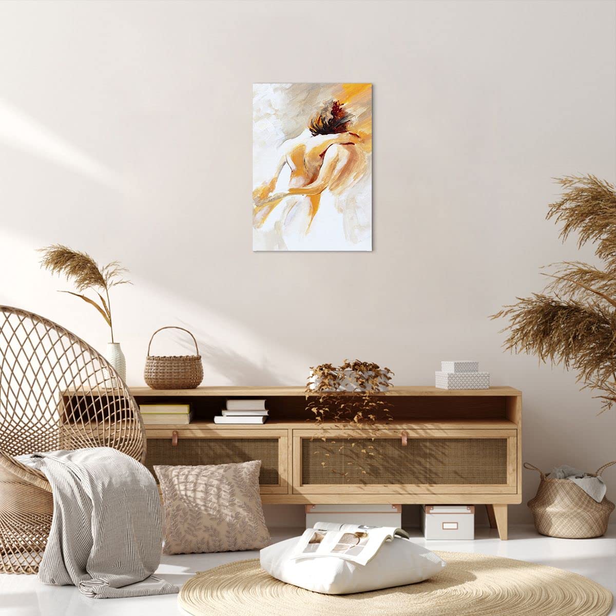 Lienzos decorativos Carácter la amistad el amor el matrimonio Cuadro Sobre Lienzo Moderno Vertical 50x70cm Cuadros Decoracion Salon Dormitorio Cuadros Pared Imágenes Wall Art Prints PA50x70-3168