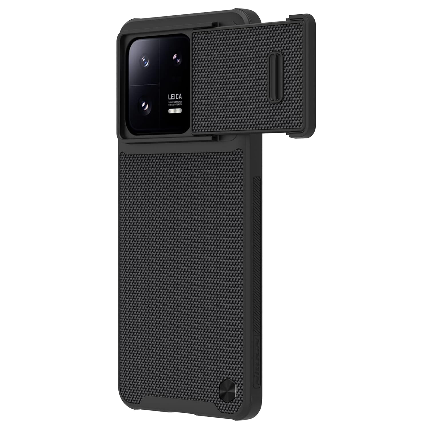 Nillkin Case for Xiaomi Mi 13 Pro (6.73″ Inch) Textured S Camshield Semi Automatic Camera Slider Nylon Fiber Tough & Durable PC + TPU Material Luxury Protect Black Nillkin Case for Xiaomi Mi 13 Pro (6.73″ Inch) Textured S Camshield Semi Automatic Camera Slider Nylon Fiber Tough & Durable PC + TPU Material Luxury Protect Black