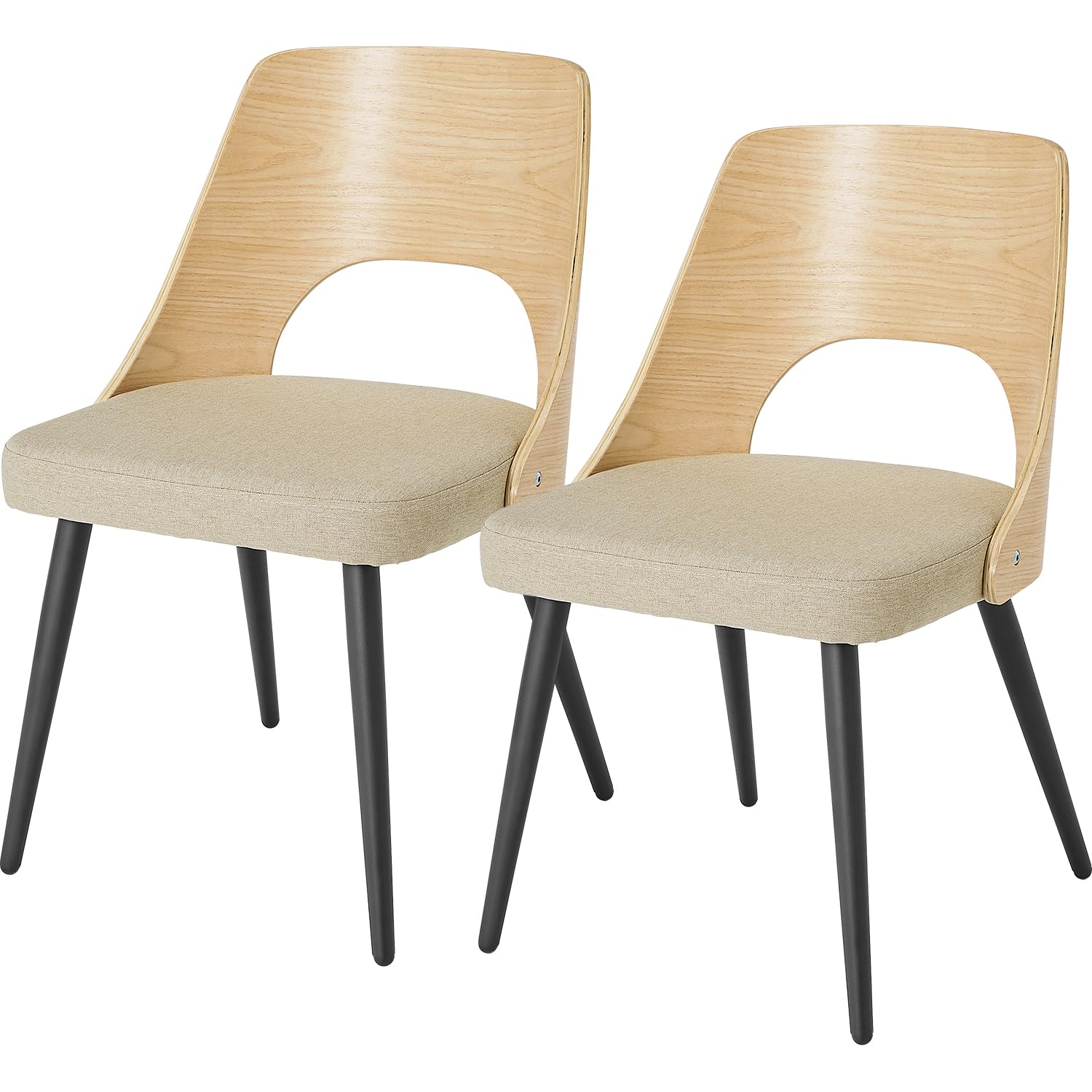 アウトレット/送料無料【限定品/新品】ダイニングチェア【ナチュラル/ベージュ】 ダイニングチェア 木製 完成品 クレール 1脚単品【アウトレット