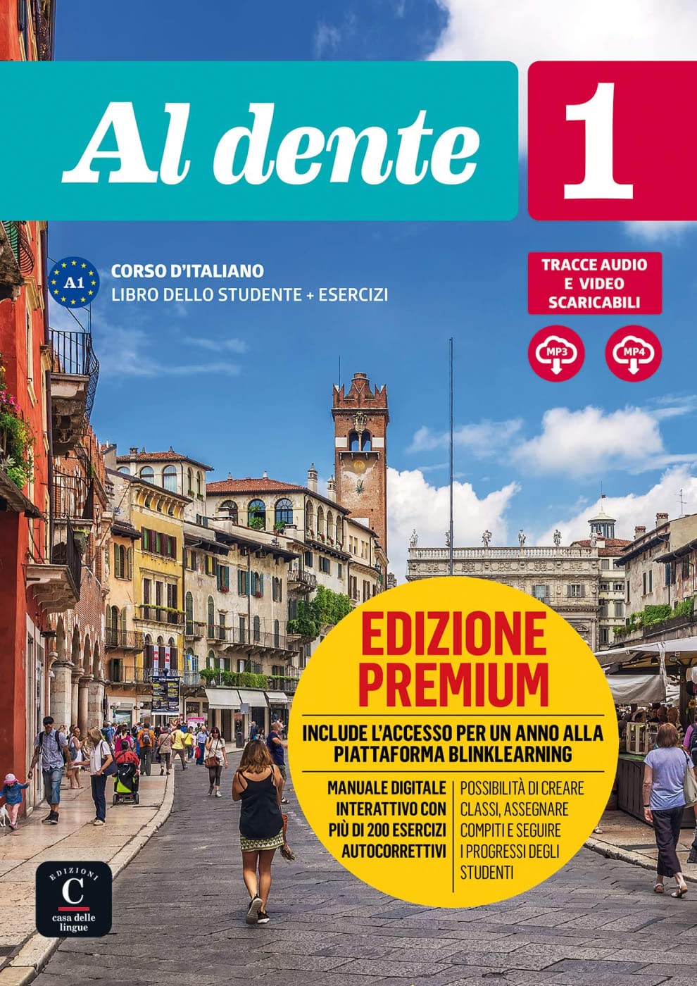 Al dente 1 A1 - Edizione Premium: Edizione internazionale - Corso d'italiano. Libro dello studente e degli esercizi con audio e video + codice di accesso all'edizione digitale BlinkLearning (12 mesi)