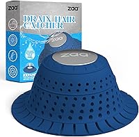Vista 9 de zaa - Recogedor de pelo de drenaje de bañera, 1 paquete de protector de drenaje plegable de silicona para desagües emergentes y regulares de ducha