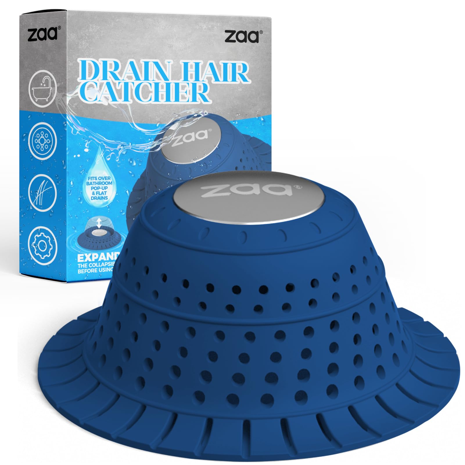 zaa Shower Drain Hair Catcher Bathtub Drain Strainer Sink Drain Protector
