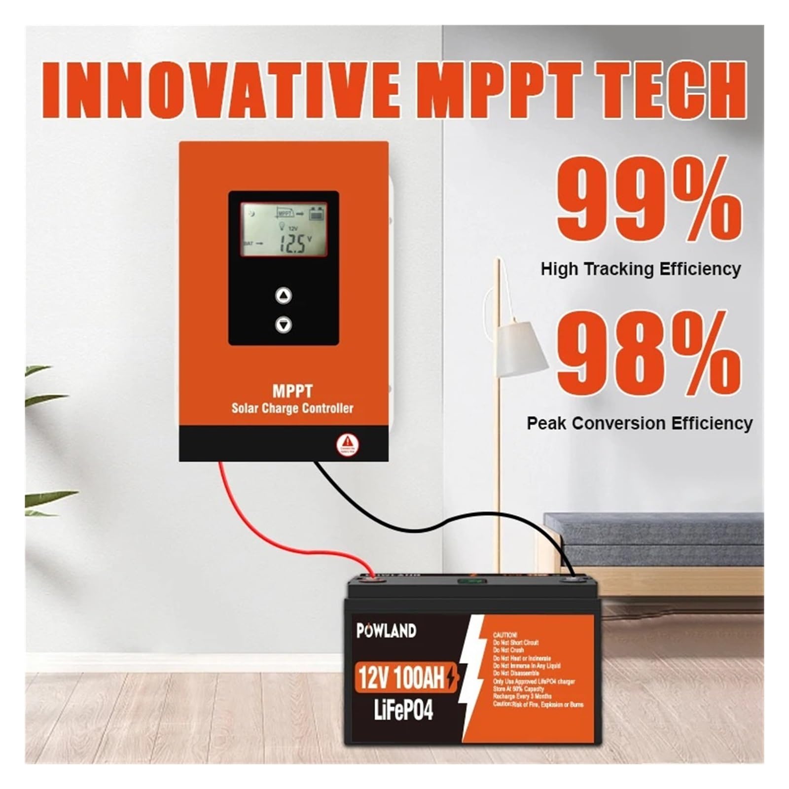MPPT 60A Regulator Ładowania Słonecznego 12V 24V 48V Słoneczny Max PV 150VDC