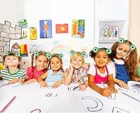 Vista 25 de HODRME - Diadema de orejas y cuernos de animales de felpa, para Halloween, Navidad, festival, fiesta temática de animales, cosplay, o disfraz