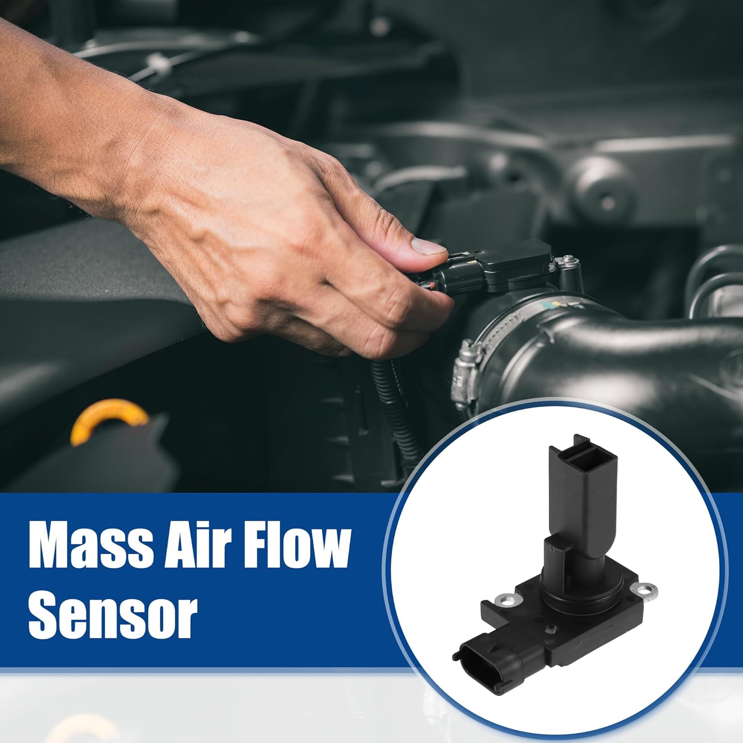 ACROPIX No.AFH60M18/24452491 Car Mass Air Flow MAF Sensor for SAAB 9-3 1.8T 2.0T 2002-2015 for VAUXHALL Vectra C Mk2 Saloon 2.0T 2000-2008 for OPEL Signum CC 2.0T 2003-2008