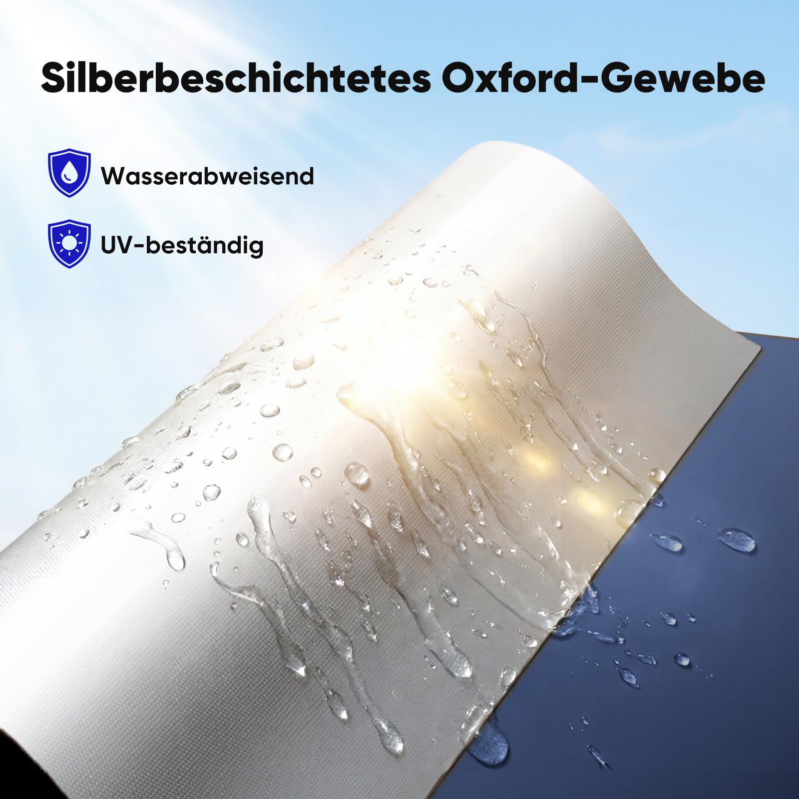 Quictent Faltpavillon 3x3m wasserdicht