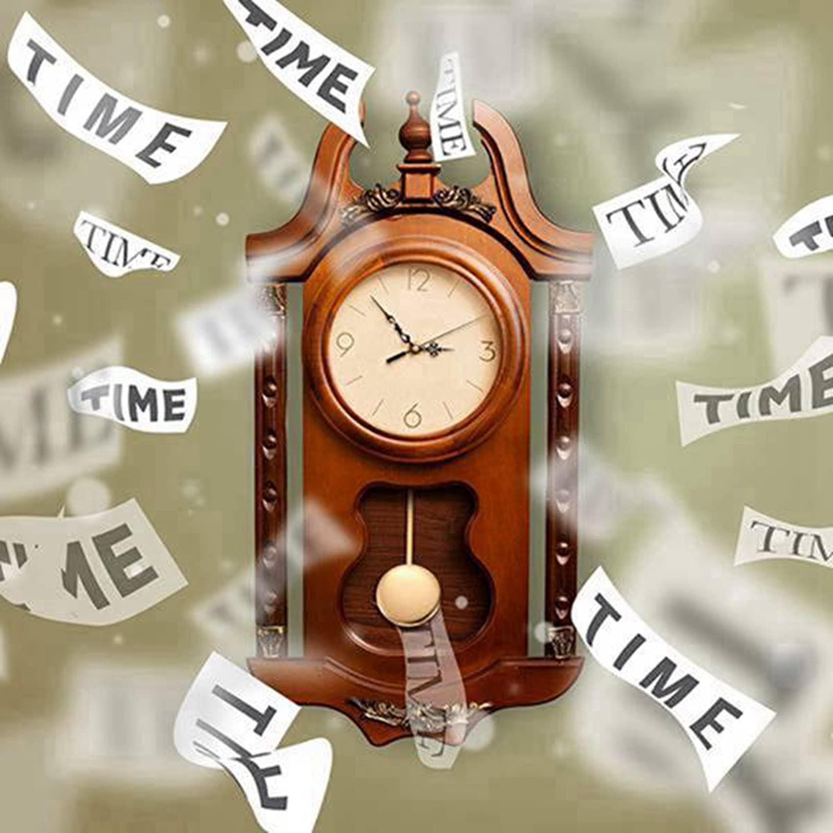 Movimento 'Orologio Al Quarzo Un Pendolo Silenzioso Da Parete, Parti Del Meccanismo Sostituzione