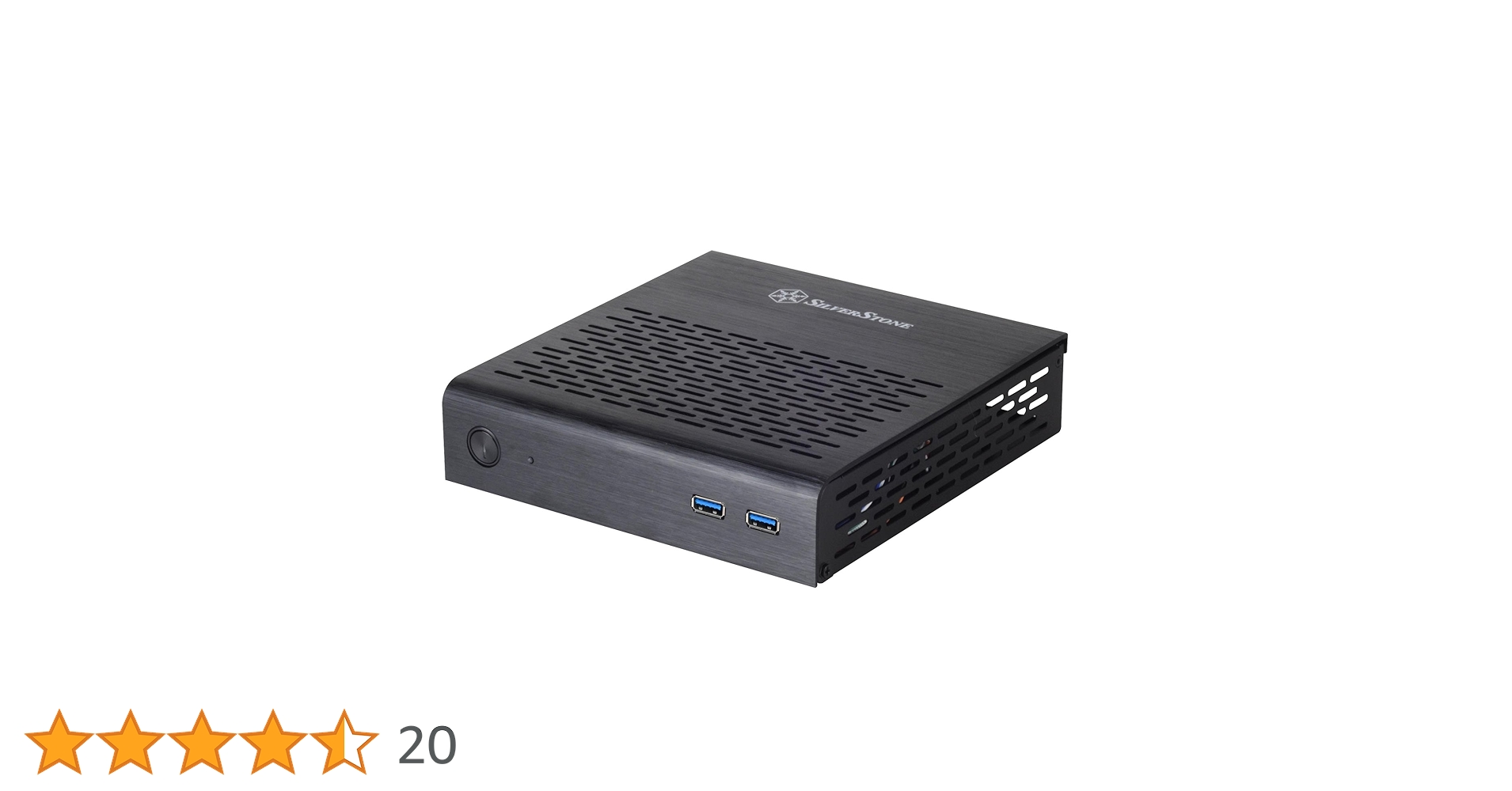 Silver Stone Thin Mini-ITXケース ブラック SST-PT13B Amazon | SilverStone Thin Mini-ITXケース ブラック SST-PT13B